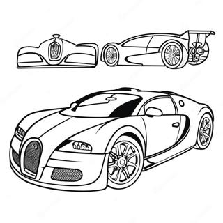 Bugatti Páginas Para Colorear