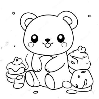 Pagina Para Colorear De Rilakkuma Y Cinnamoroll 8545-6998