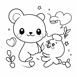 Pagina Para Colorear De Rilakkuma Y Cinnamoroll 8545-7000