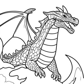 Rey Ghidorah Páginas Para Colorear