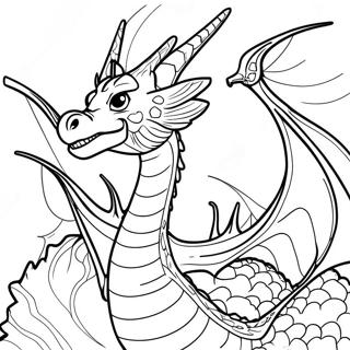 Pagina Para Colorear De King Ghidorah 8555-7006