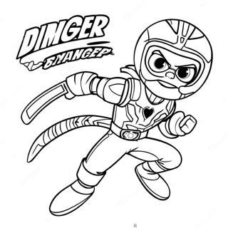 Pagina Para Colorear De Kid Danger En Accion 8576-7025