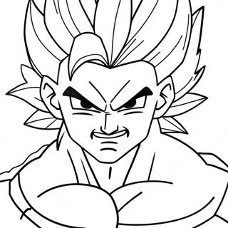 Pagina Para Colorear De Gogeta Super Saiyan En Batalla 8767-7171