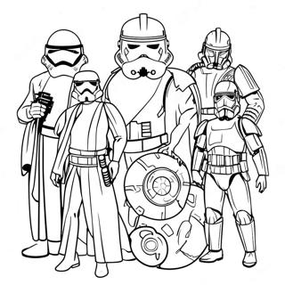 Pagina Para Colorear Personajes De Star Wars 8917-7289