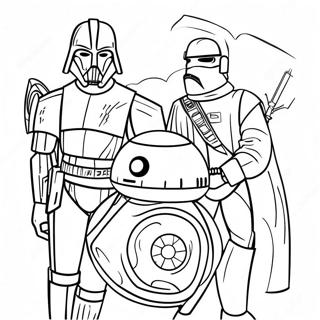 Pagina Para Colorear Personajes De Star Wars 8917-7290