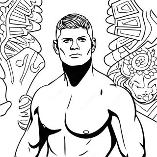 Cody Rhodes Páginas Para Colorear