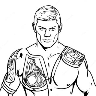 Pagina Para Colorear Cody Rhodes Wwe 9176-7496