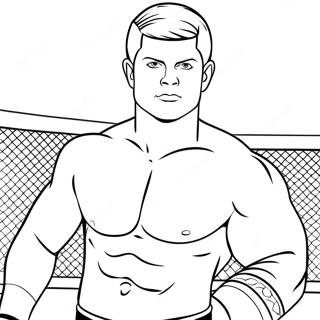 Pagina Para Colorear Cody Rhodes En Accion 9177-7497