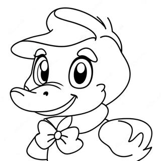 Pagina Para Colorear De Daisy Duck 921-736