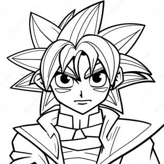 Pagina Para Colorear De Yugi Muto El Duelista 9267-7572