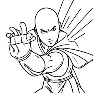 Pagina Para Colorear De Saitama En Accion 9307-7602