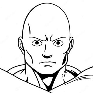 Pagina Para Colorear De Saitama En Accion 9307-7603