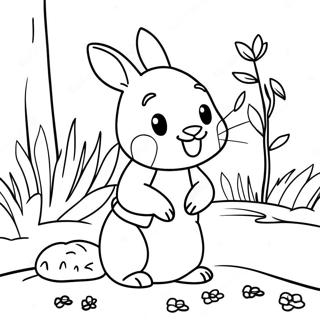 Pagina Para Colorear De Peter Rabbit 9326-7614