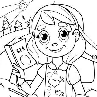 Pagina Para Colorear De Dork Diaries Aventura Divertida 9467-7726