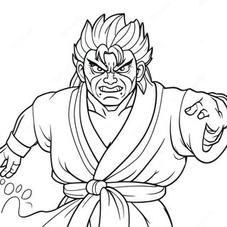 Pagina Para Colorear De Satoru Gojo En Accion 952-763