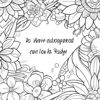 Pagina Para Colorear De Un Versiculo Biblico Inspirador 9587-7823