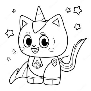 Pagina Para Colorear De Unikitty 9626-7850