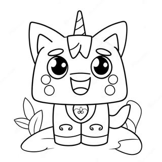 Pagina Para Colorear De Unikitty 9626-7852