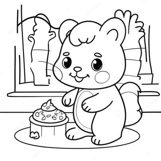 Pagina Para Colorear De Calico Critters 9776-7978