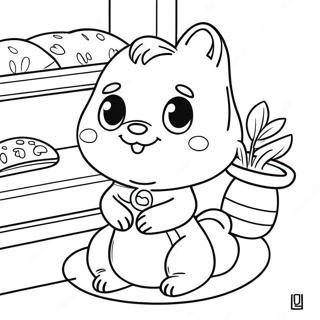 Pagina Para Colorear De Calico Critters 9776-8041