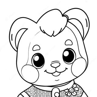 Pagina Para Colorear De Calico Critters 9776-8042