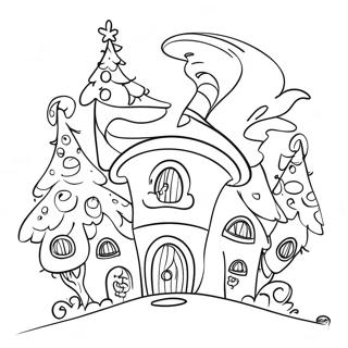 Casas De Whoville Páginas Para Colorear