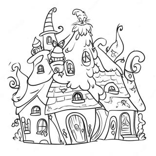 Pagina Para Colorear De Casas De Whoville 9826-8020