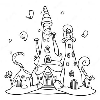 Pagina Para Colorear De Casas De Whoville 9826-8081