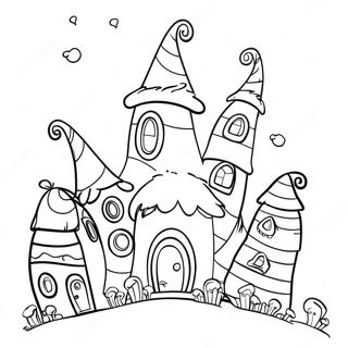 Pagina Para Colorear De Casas Coloridas De Whoville 9827-8022