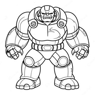 Pagina Para Colorear De Hulk Buster 9866-8115