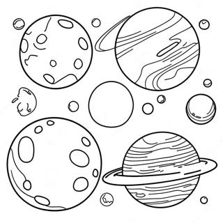 Pagina Para Colorear De Planetas Enanos Coloridos 9917-8159