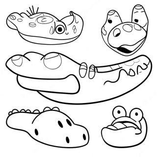 Crocs Páginas Para Colorear